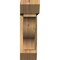 Ekena Millwork Funston Slat Rough Sawn Bracket w/ Offset Brace, Western Red Cedar, 6"W x 20"D x 20"H BKT0604X20X20FST06RWR - alternate 3